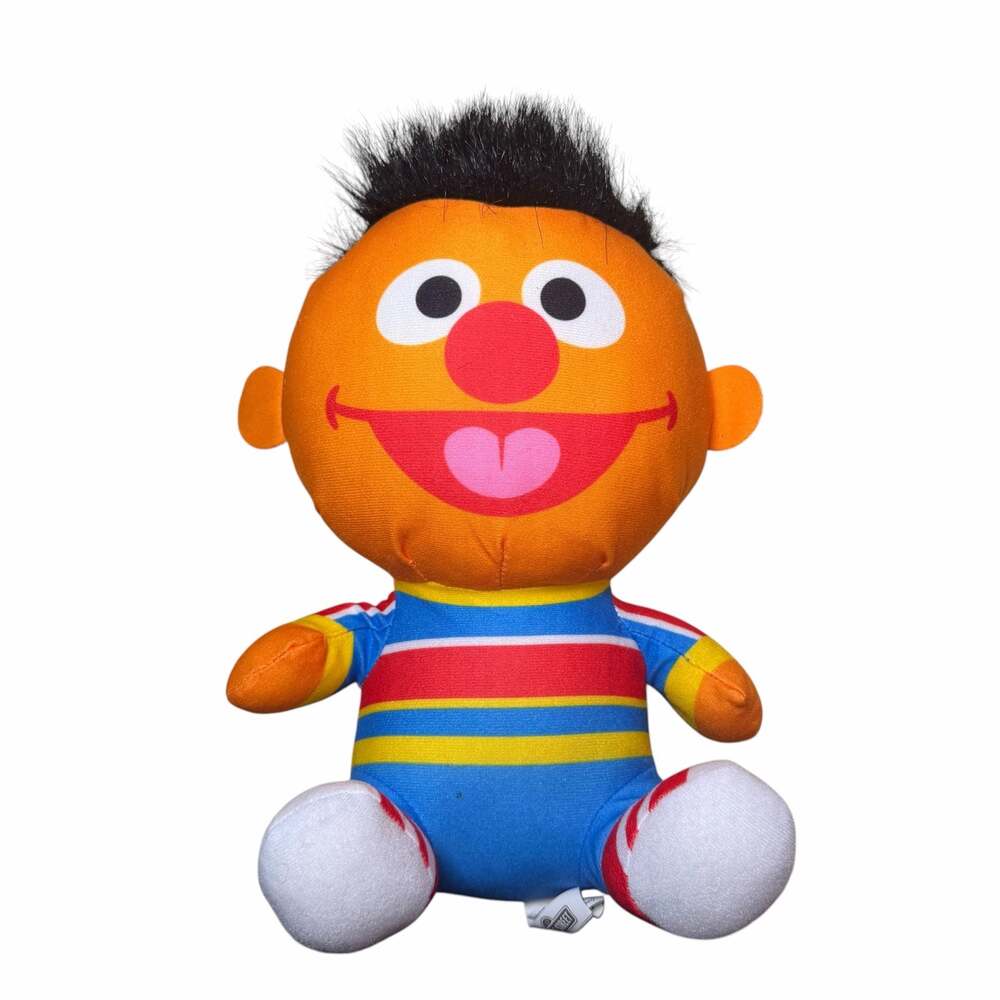 Toy Factory Sesame Street 7.5" Sitting Ernie Plush Toy